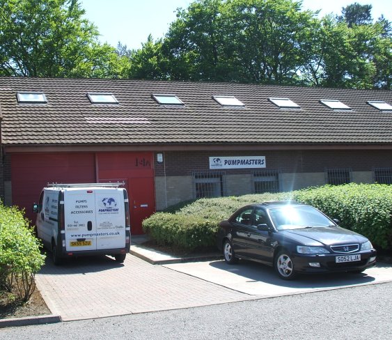 Pumpmasters Ltd premises in Livingston