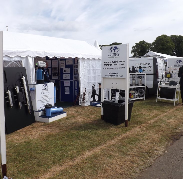 Pumpmasters Stand viewed from the West